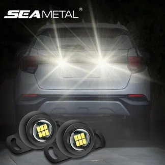 SEAMETAL Car LED Reversing Light Super Bright Back Up Lights Hawkeye Reversing Lamp Universal Purpose Rear Lamps Auto Parts